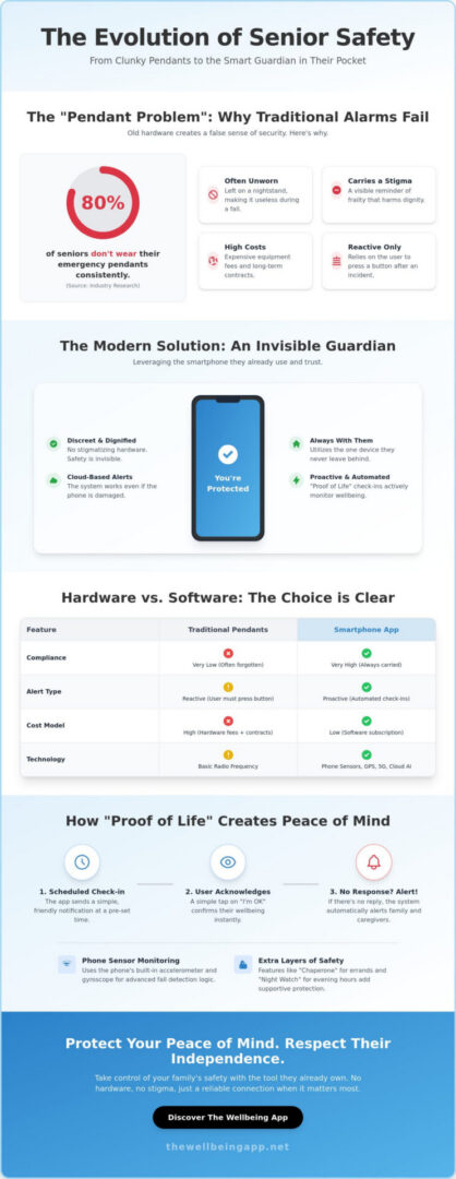 Fall Alert App for Seniors Without Hardware: The 2026 Guide to Digital Safety