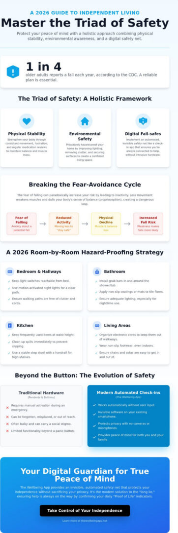 Fall Prevention for Seniors Living Alone: The 2026 Safety Guide