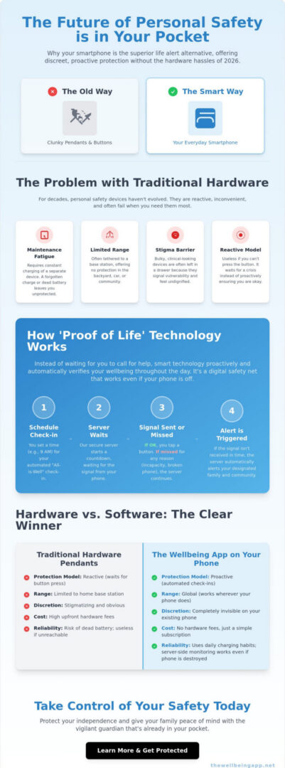 Life Alert Alternatives Without Hardware: The 2026 Guide to App-Based Safety