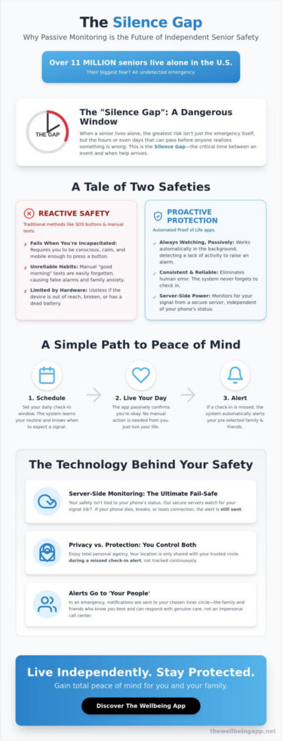 The Best App That Alerts Family If You Don't Check In: A 2026 Guide to Passive Safety