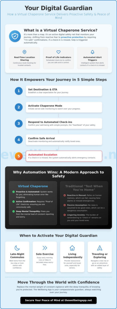 Virtual Chaperone Service: A Comprehensive Guide to Personal Safety in 2026