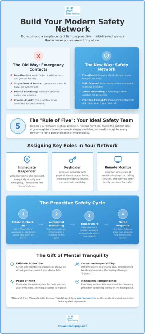 How to Build a Safety Network with Friends and Family for Total Peace of Mind