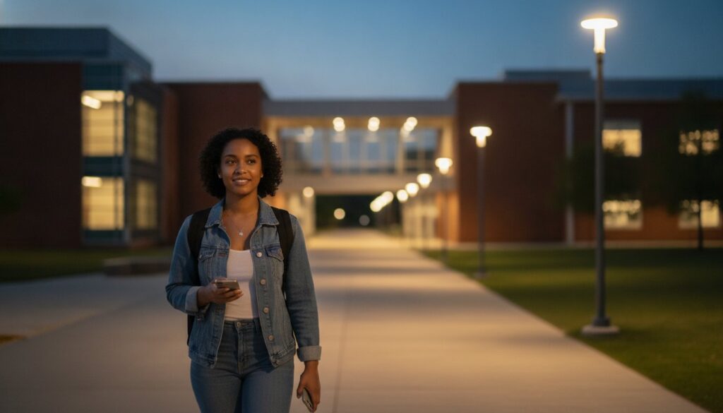 Hero image illustrating student safety