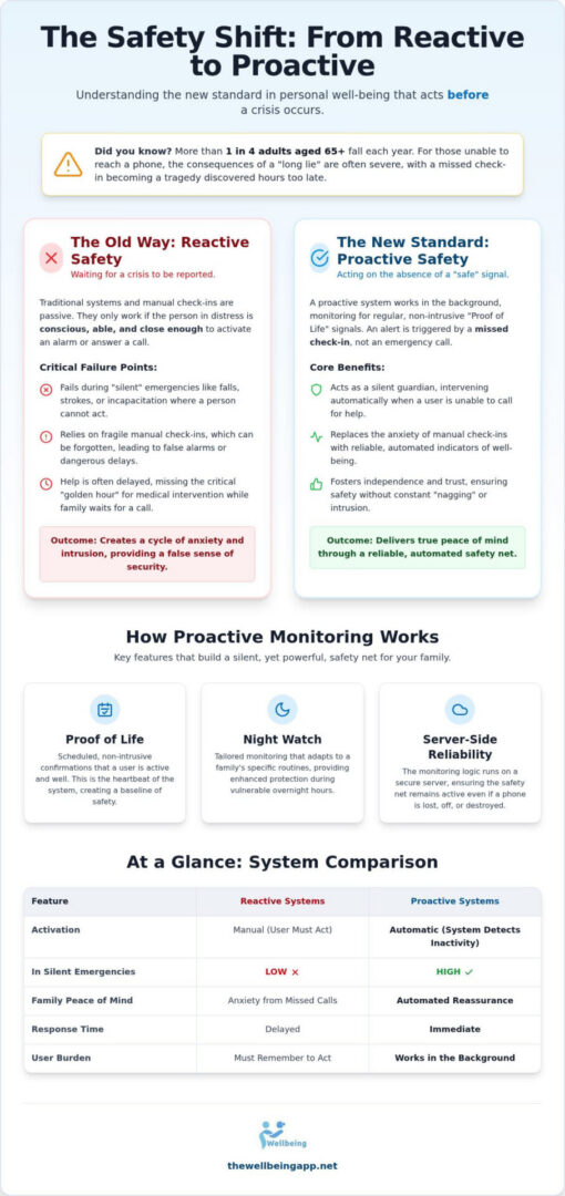 Infographic on proactive safety systems