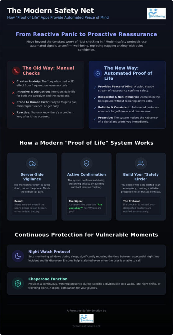 Infographic on modern safety monitoring