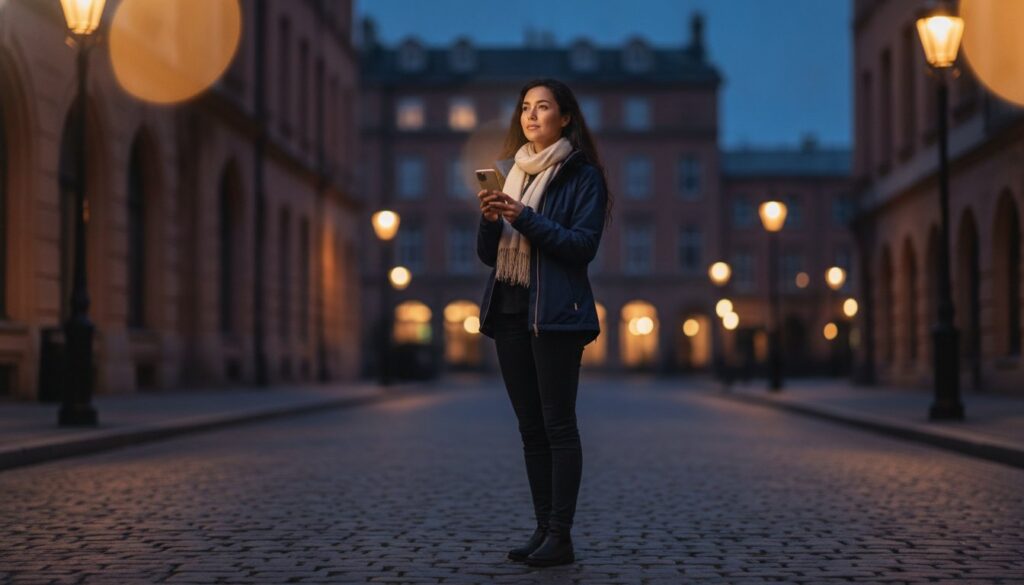 Mobile app for women's travel safety