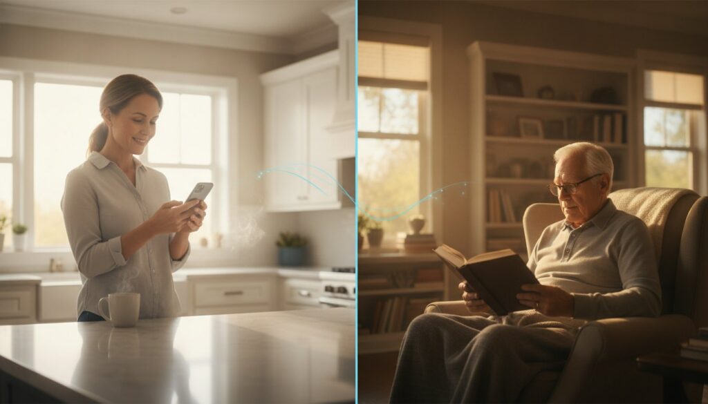 Hero image showcasing personal safety app