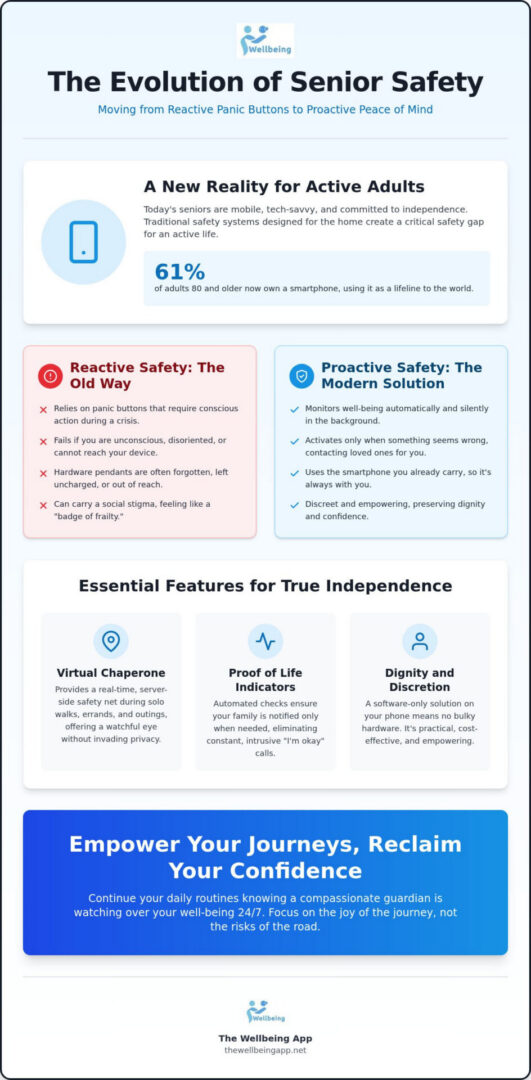 Visual guide on senior safety solutions