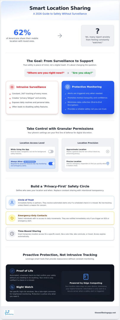 Guide to location sharing safety tips