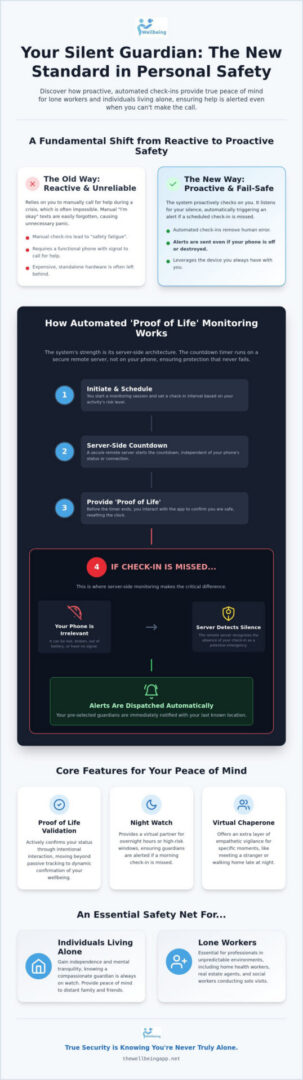 Guide for lone worker safety app