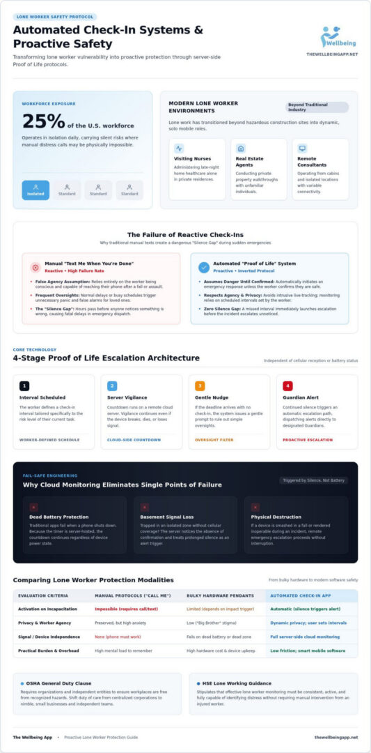 Guide for automated check-in safety