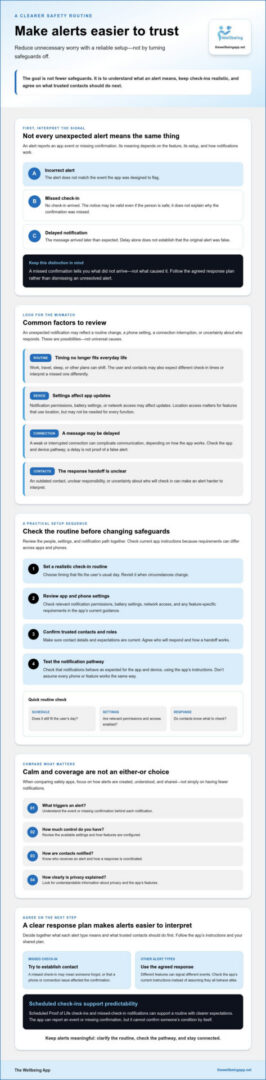 How to Avoid False Alarms with Safety Apps: A Practical Guide